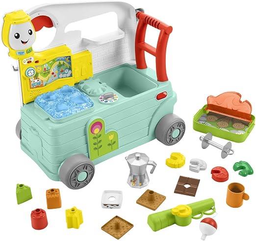 Fisher Price Eğlen ve Öğren 3'ü 1 Arada Karavan HCK81 - OUTLET