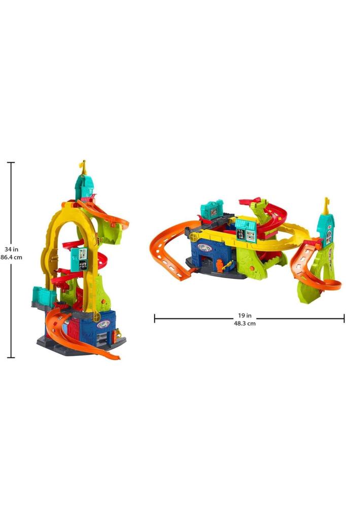 Little People Wheelies Şehri HBD77 Teşhir