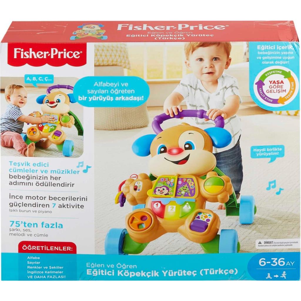 Fisher Price Eğitici Köpekçik Yürüteç FTG10 Teşhir