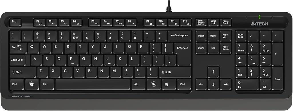 A4 Tech Fstyler FK10 Gri Q Kablolu Klavye - Teşhir