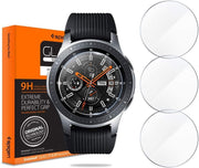 Spigen Samsung Galaxy Watch (46mm) ile Uyumlu Cam Ekran Koruyucu GLAS.tR SLIM (3 Adet) ile Uyumlu - OUTLET
