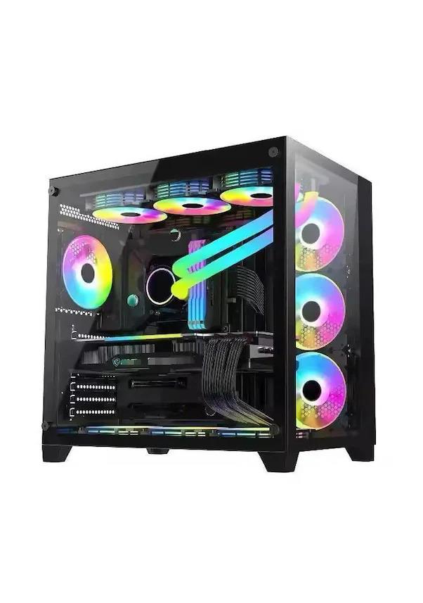 Frisby Triton 7x RGB Fanlı Kumandalı Akvaryum Oyuncu Kasası