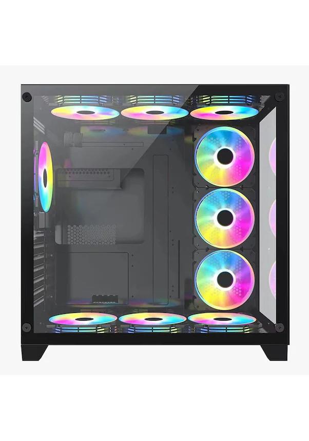 Frisby Triton 7x RGB Fanlı Kumandalı Akvaryum Oyuncu Kasası