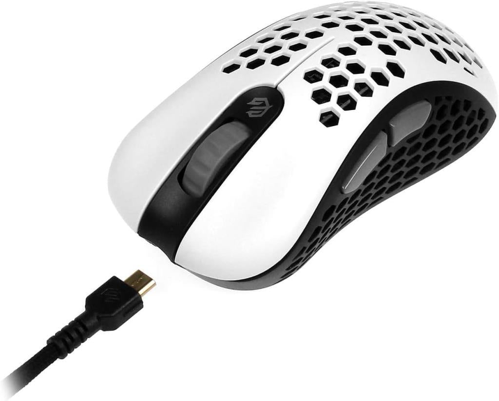 G-Wolves Htm Hati Ultra Hafif Oyuncu Mouse Beyaz - Teşhir