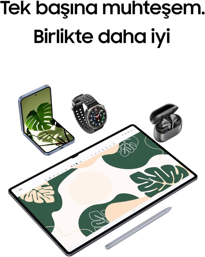 Samsung Galaxy Tab S10 Ultra SM-X920 Gümüş 1 TB 14.6" Tablet Outlet