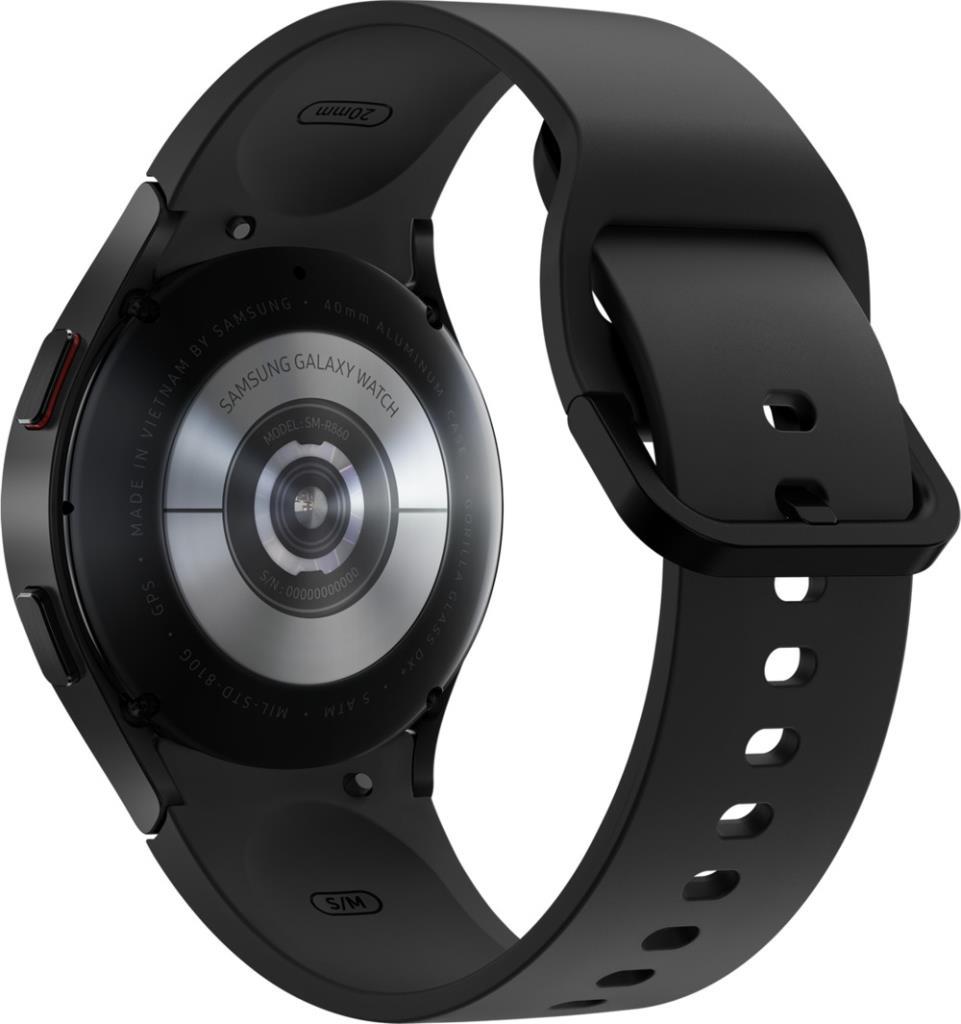 Yenilenmiş Samsung Galaxy Watch 4 40mm Siyah Akıllı Saat SM-R860NZKATUR (1 Yıl Garantili) - A Kalite