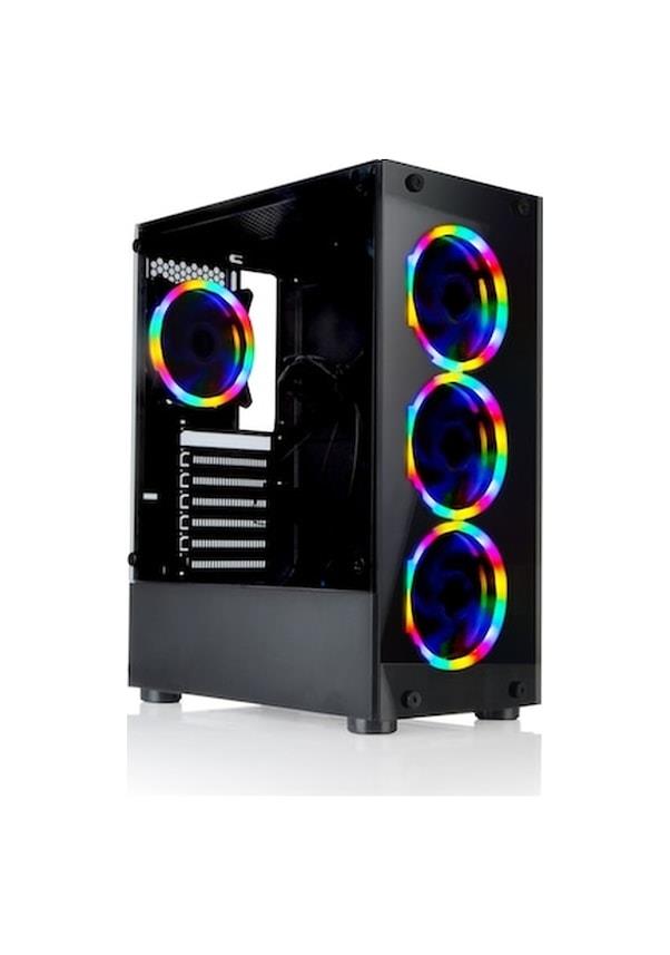Gamecase Tropicano RGB 4 Fanlı ATX Oyuncu Kasası Teşhir