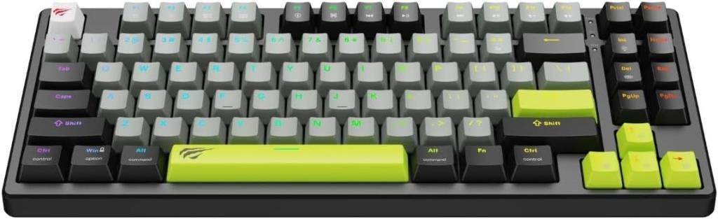Havit Gamenote KB904L RGB TKL Magnetic Switch Kablolu Mekanik Oyuncu Klavyesi - Outlet