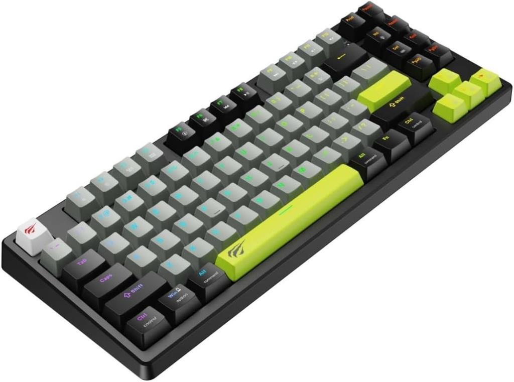 Havit Gamenote KB904L RGB TKL Magnetic Switch Kablolu Mekanik Oyuncu Klavyesi - Outlet