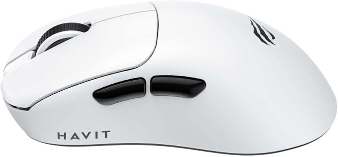 Havit Gamenote MS955WB Beyaz RGB Şarjlı Optik Kablolu/Kablosuz Oyuncu Mouse