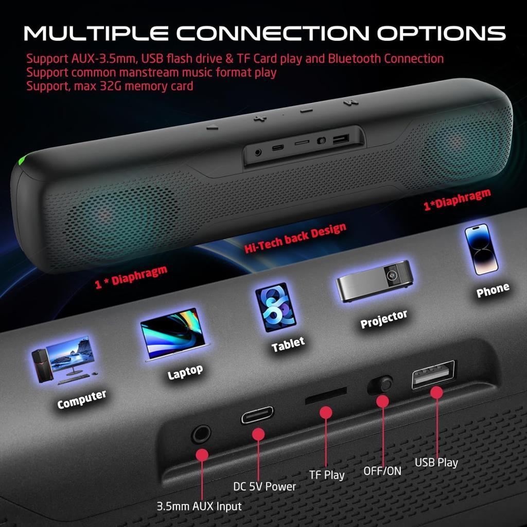 Gameon Dominator Blaze Soundbar - Outlet