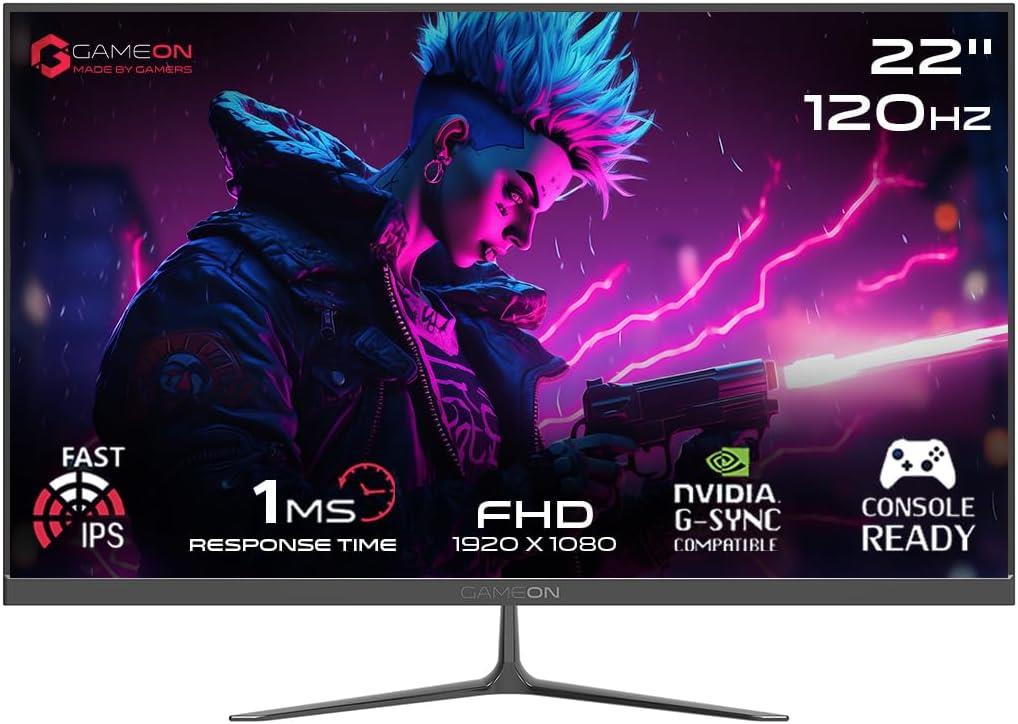 Gameon GOES22FHD120IPS 22" 0.5 ms Full HD IPS 120 Hz Oyuncu Monitörü Outlet
