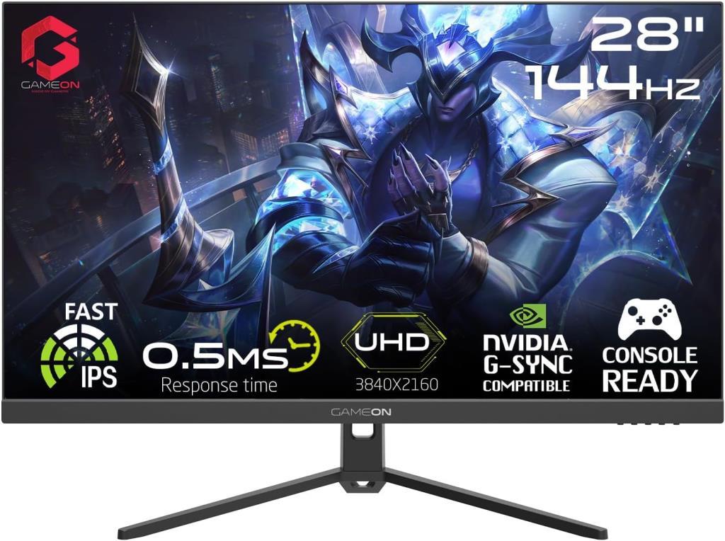Gameon GOP28UHD144IPS 28" 0.5 ms 4K 144 Hz Oyuncu Monitörü Outlet