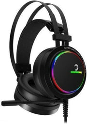 Gamepower Luna RGB 7.1 Kablolu Mikrofonlu Kulak Üstü Oyuncu Kulaklığı Siyah