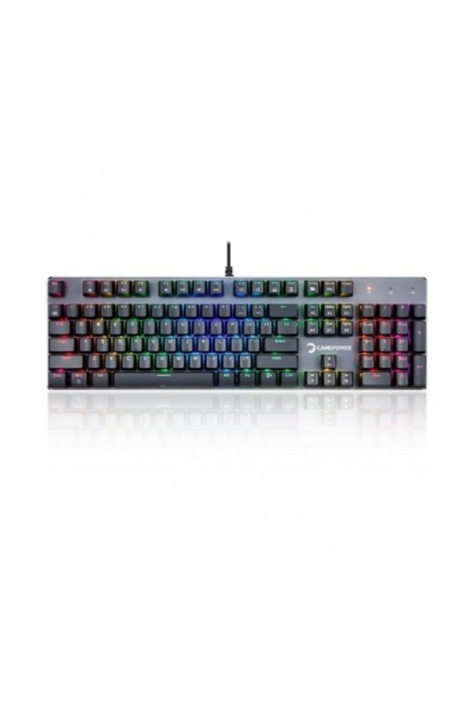 Gamepower Ogre RGB Red Switch Kablolu Mekanik Oyuncu Klavyesi - OUTLET