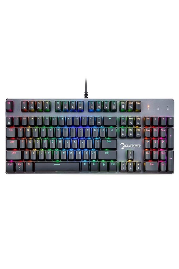 Gamepower Ogre RGB Red Switch Kablolu Mekanik Oyuncu Klavyesi - OUTLET
