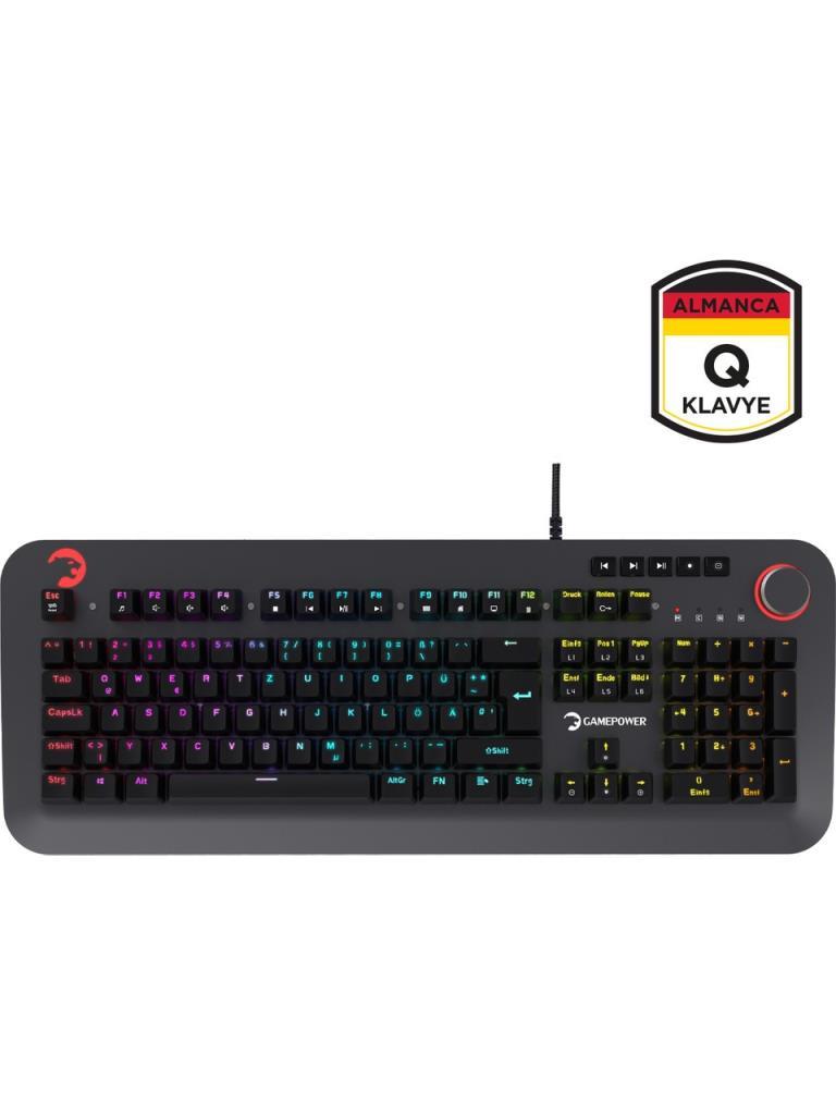 Gamepower Starscream RGB Orange Switch Kablolu Mekanik Oyuncu Klavyesi - TEŞHİR