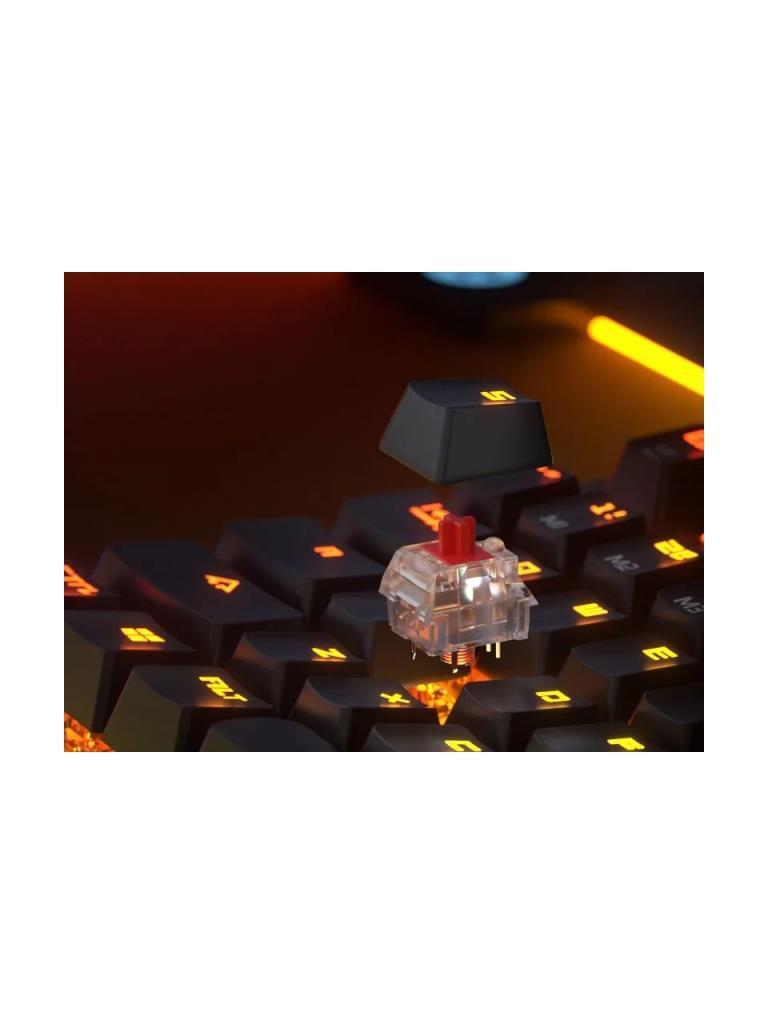 Gamepower Starscream RGB Orange Switch Kablolu Mekanik Oyuncu Klavyesi - TEŞHİR