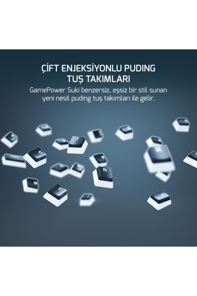 Gamepower Suki 104 RGB Red Switch Kablolu Mekanik Oyuncu Klavyesi Outlet