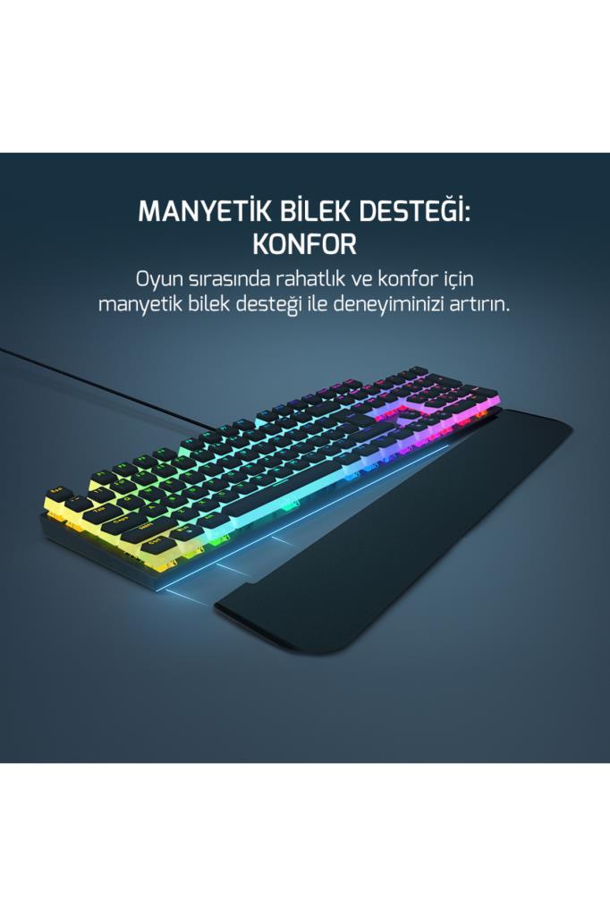 Gamepower Suki 104 RGB Red Switch Kablolu Mekanik Oyuncu Klavyesi Outlet