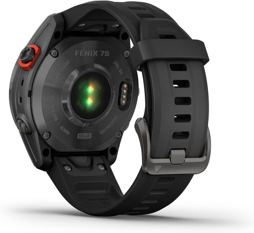 Garmin Fenix 7S Solar Multisport Akıllı Saat Siyah - Teşhir