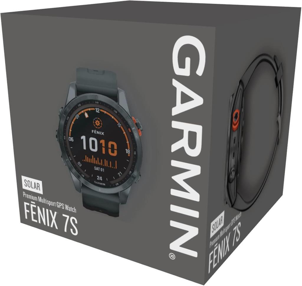 Garmin Fenix 7S Solar Multisport Akıllı Saat Siyah - Teşhir