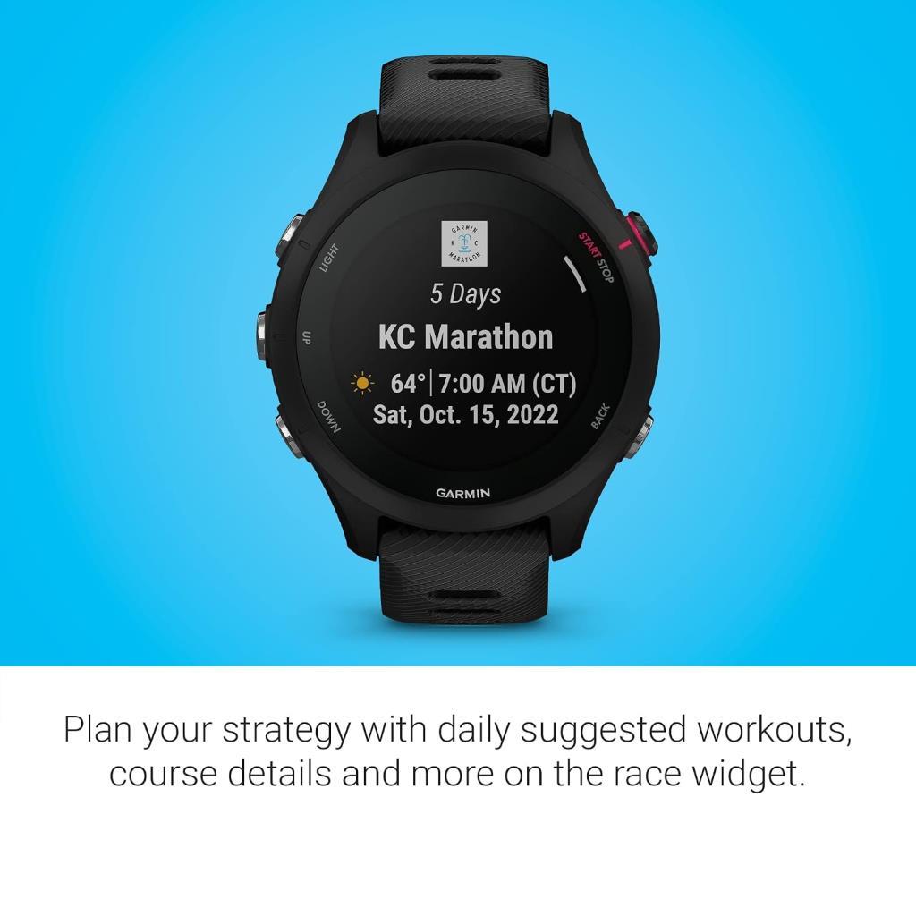 Garmin Forerunner 255S Music Akıllı Saat Siyah - Outlet