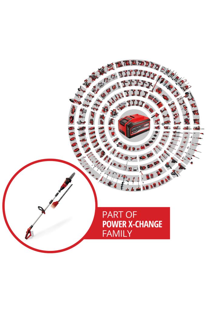 Einhell Ge-hc 18 Li T - Solo, Akülü Çok Fonksiyonlu Budama - 3410800