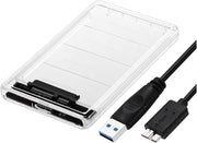 2.5" Usb 3.0 Harici Ssd Harddisk Şeffaf Taşınabilir Hdd Kutusu - TEŞHİR