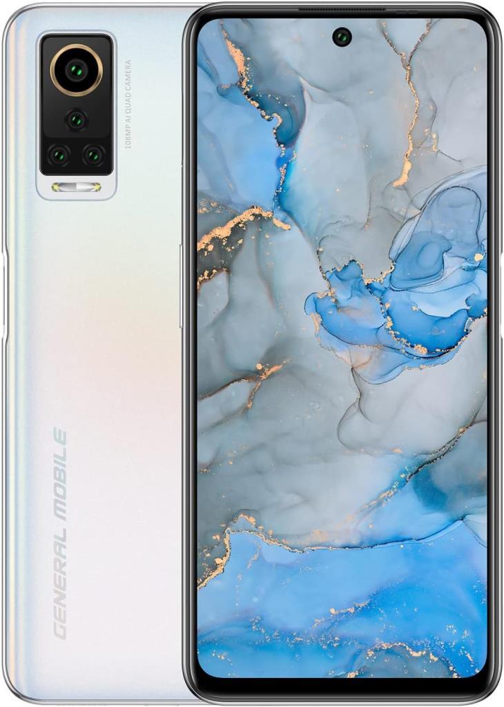 General Mobile GM 22 Pro 128 GB Beyaz - Outlet