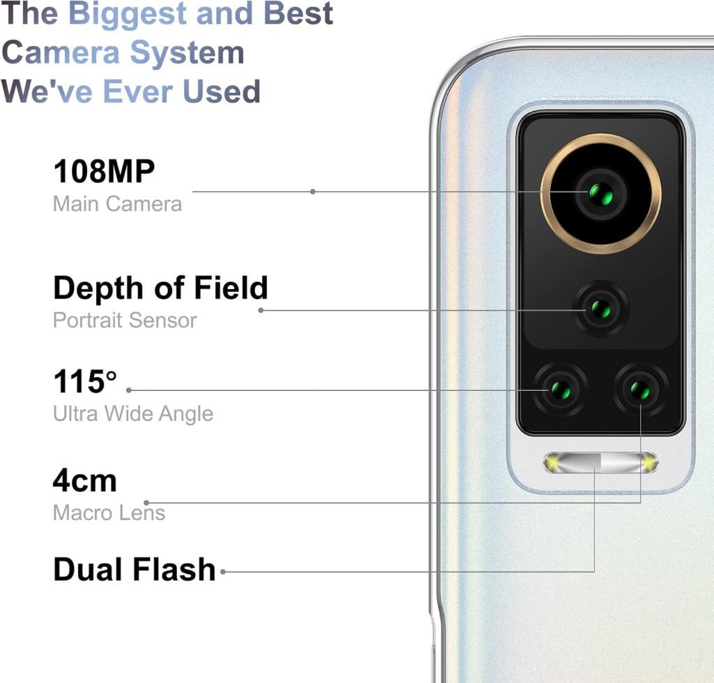 General Mobile GM 22 Pro 128 GB Beyaz - Outlet