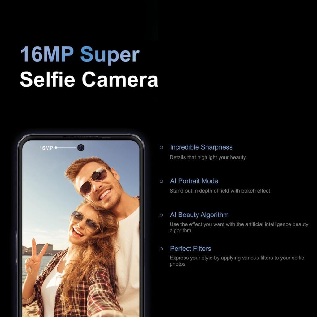 General Mobile GM 22 Pro 128 GB Beyaz - Outlet