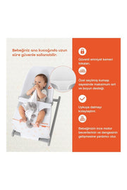 Gezenbebe Bouncy Ev Tipi Ana Kucağı Powder - Teşhir
