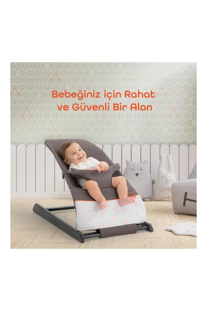 Gezenbebe Bouncy Ev Tipi Ana Kucağı Powder - Teşhir
