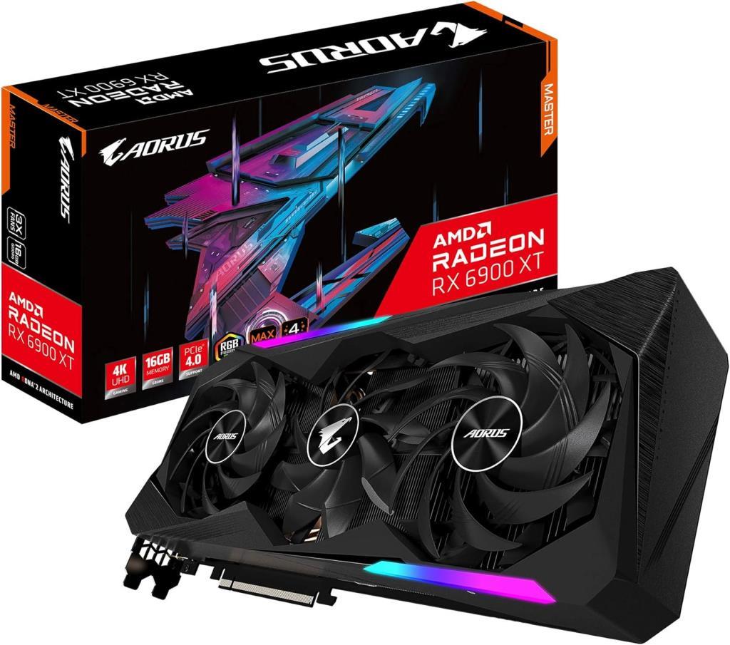 Gigabyte RX 6900 XT Aorus Master 16G GV-R69XTAORUS M-16GD 256 Bit GDDR6 16 GB Ekran Kartı Outlet