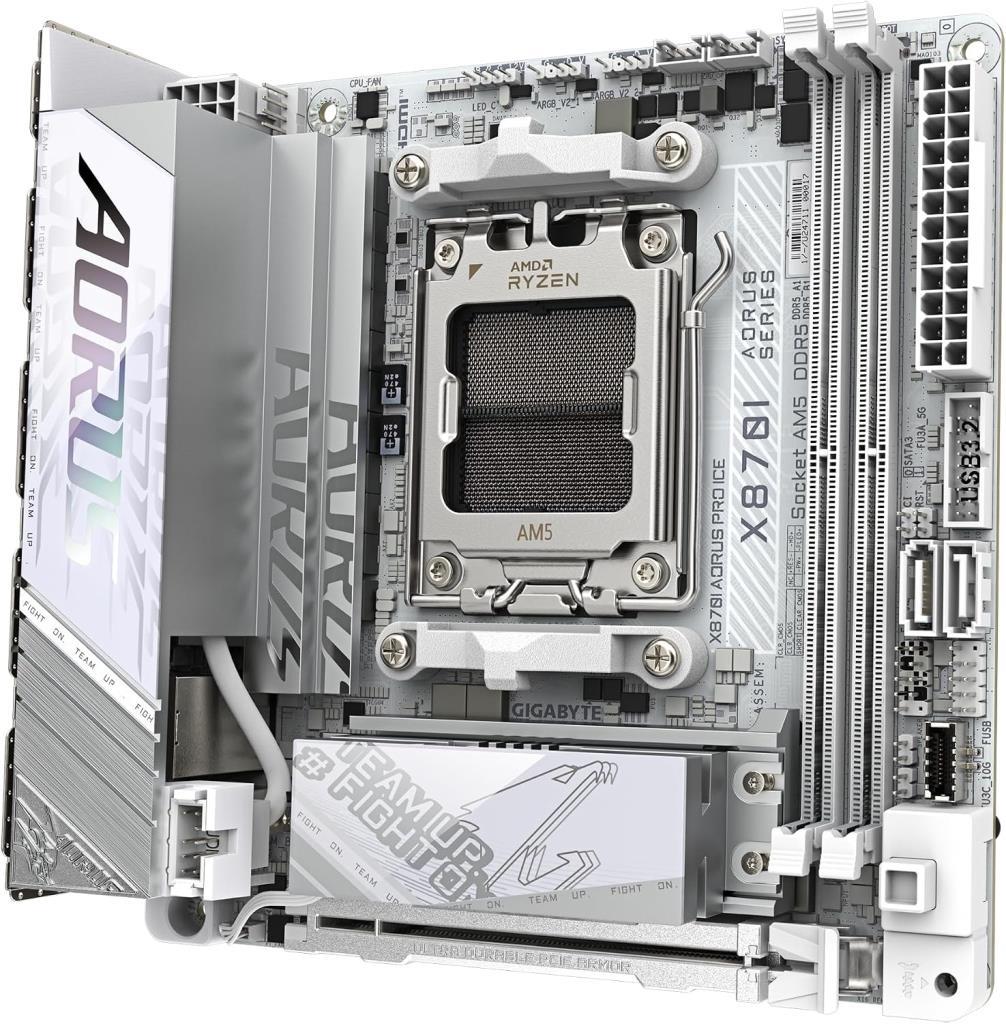 Gigabyte X870I Aorus Pro Ice Wi-Fi AMD AM5 DDR5 Mini ITX Anakart - Outlet