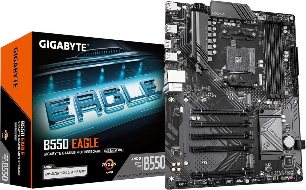 Gigabyte B550 Eagle AMD AM4 DDR4 ATX Anakart Outlet