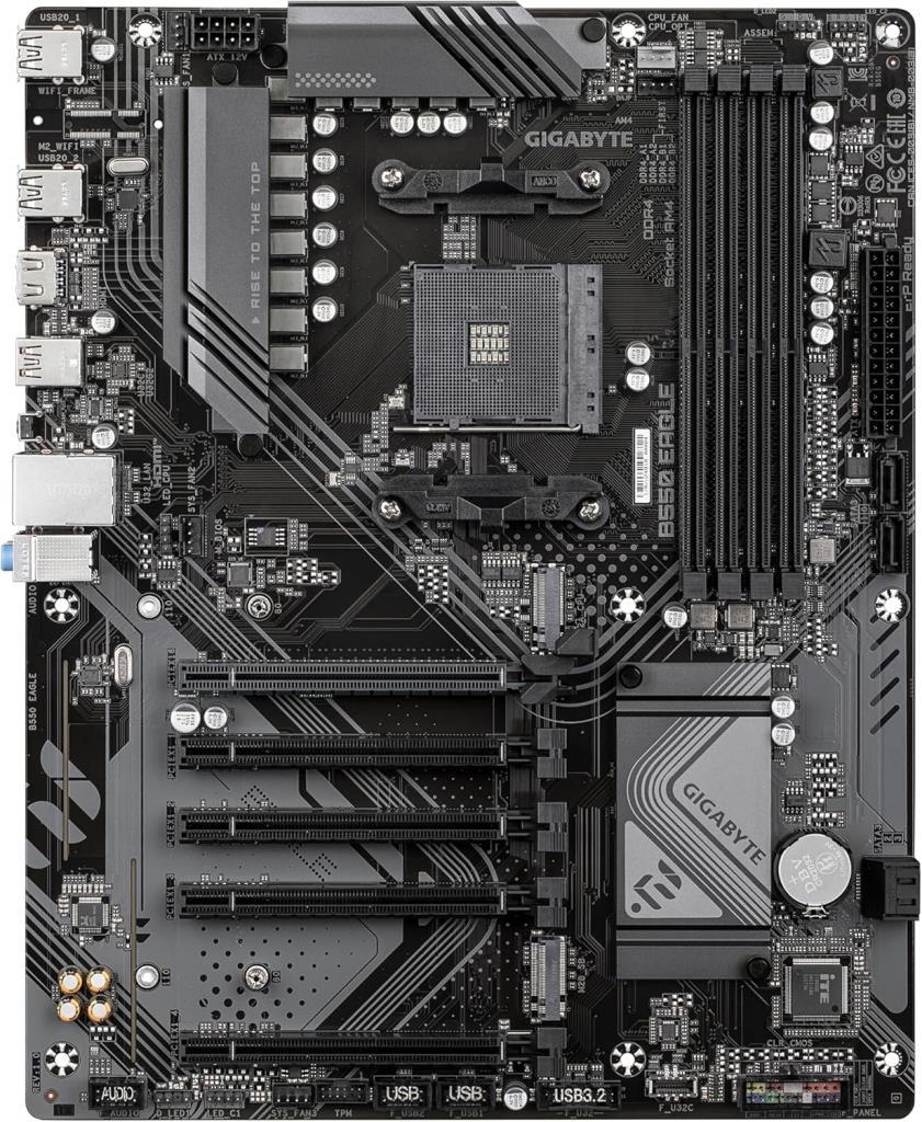 Gigabyte B550 Eagle AMD AM4 DDR4 ATX Anakart Teşhir