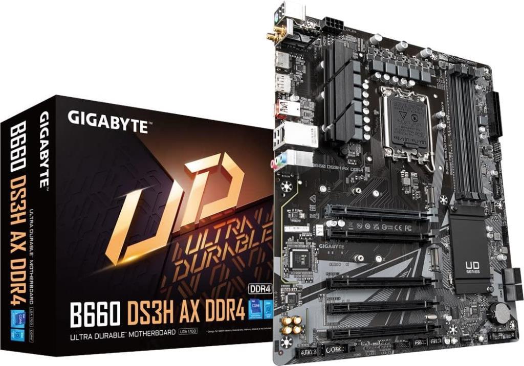 Gigabyte B660 DS3H AX Intel LGA1700 DDR4 ATX Anakart - Teşhir