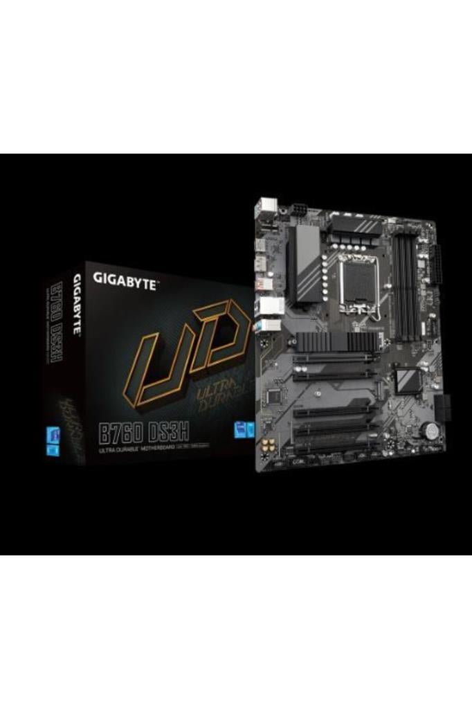Gigabyte B760 DS3H Intel LGA1700 DDR5 ATX Anakart Teşhir