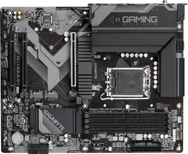 Gigabyte B760 Gaming X AX WiFi 6E DDR5 LGA1700 ATX Gaming Anakart - Outlet