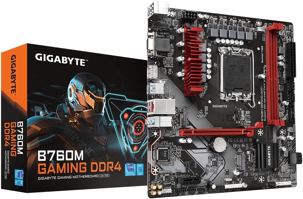 Gigabyte B760M Gaming D4 1700P Vga Hdmi Dp Teşhir