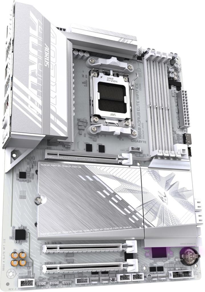 Gigabyte B850 Aorus Elite WIFI7 Ice AMD AM5 DDR5 ATX Anakart Outlet