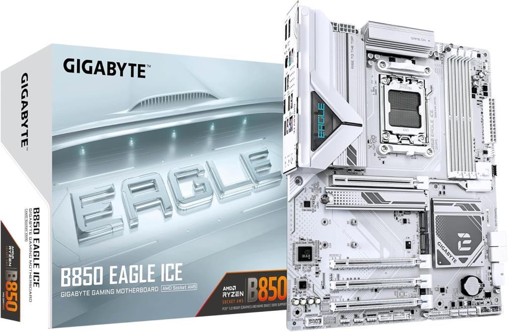 Gigabyte B850 Eagle Ice AMD AM5 DDR5 ATX Anakart Outlet