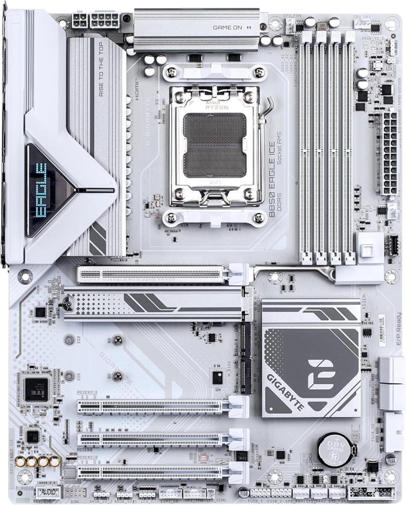 Gigabyte B850 Eagle Ice AMD AM5 DDR5 ATX Anakart Outlet