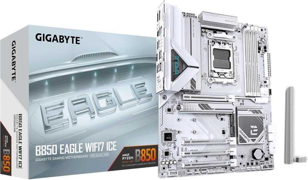 Gigabyte B850 Eagle WIFI7 Ice AMD AM5 DDR5 ATX Anakart Outlet
