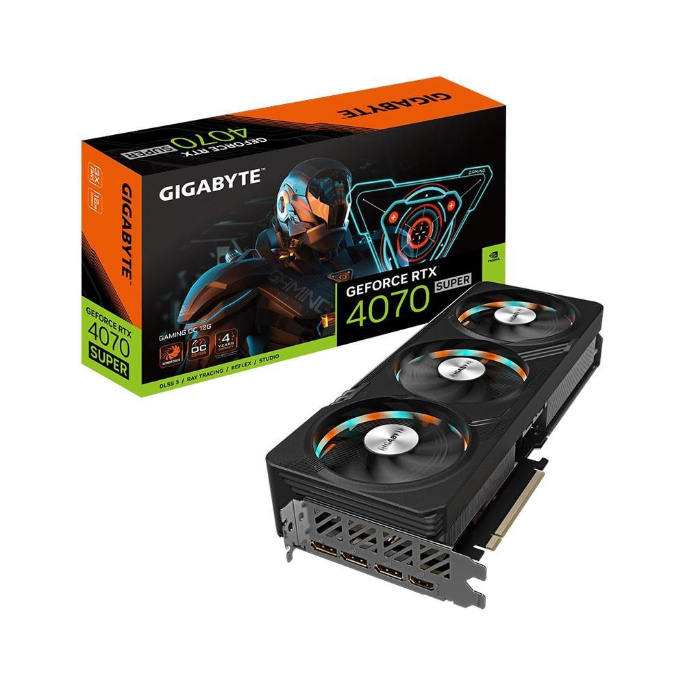 Gigabyte RTX 4070 Super Gaming OC 12G GV-N407SGAMING OC-12GD 192 Bit GDDR6X 12 GB Graphics Card Outlet 