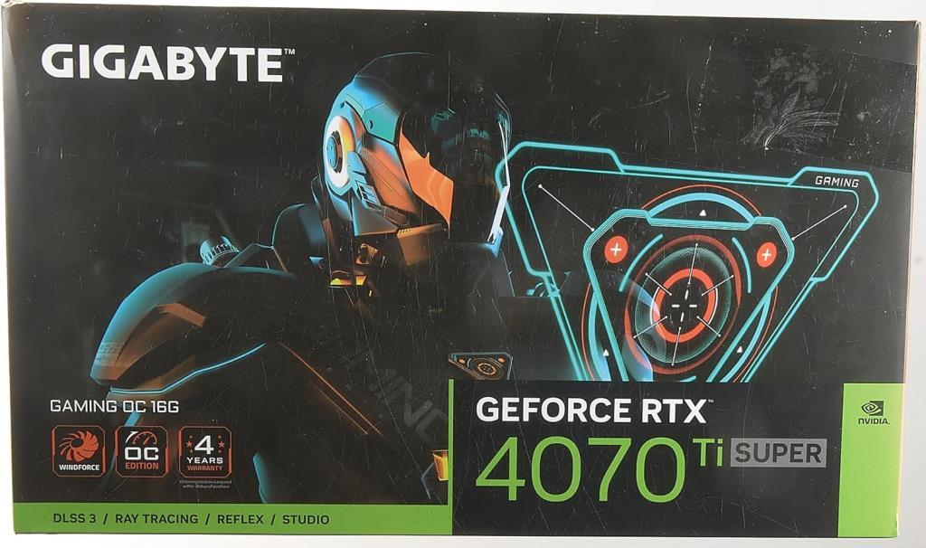 Gigabyte RTX 4070 TI Super Windforce OC 16G GV-N407TSWF3OC-16GD 256 Bit GDDR6X 16 GB Ekran Kartı Teşhir