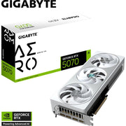 GIGABYTE GeForce RTX 5070 AERO OC 12G Graphics Card - 12GB