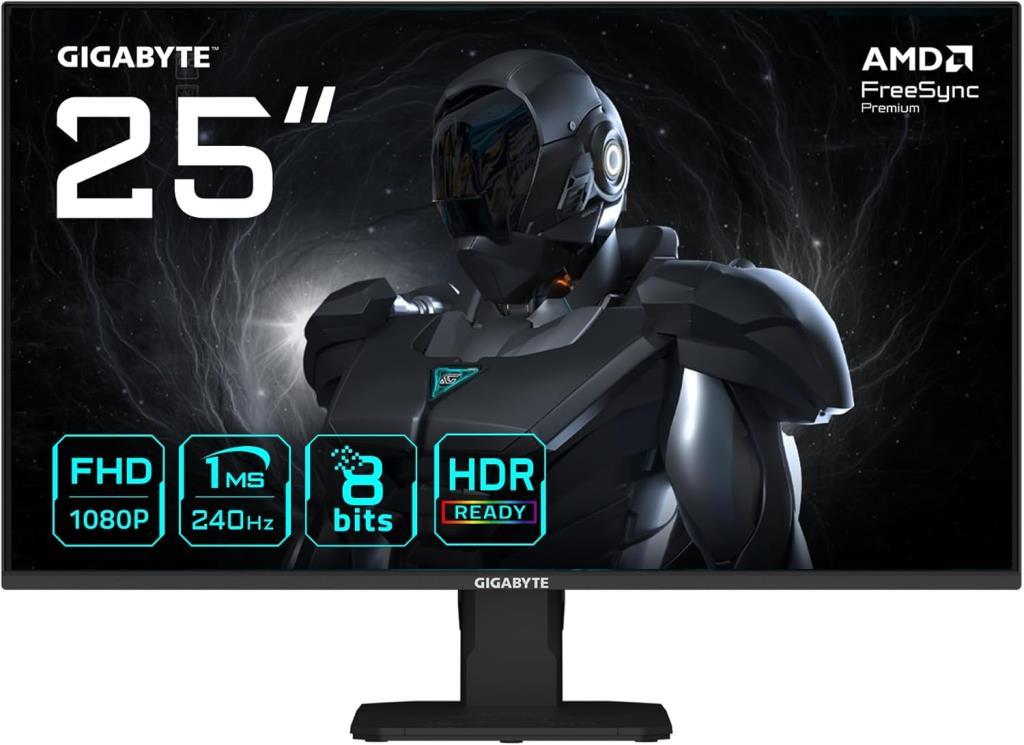 Gigabyte GS25F2A 24.5" 1 ms Full HD IPS 240 Hz Oyuncu Monitörü